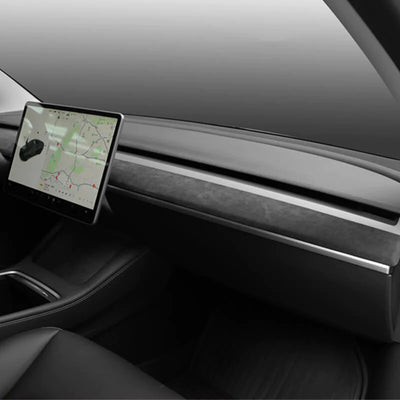 Alcantara-Innenverkleidung-Tesla-Model-Y-vorne-Ansicht