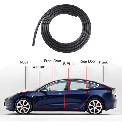 Tesla Model 3 Geräuschdämmung