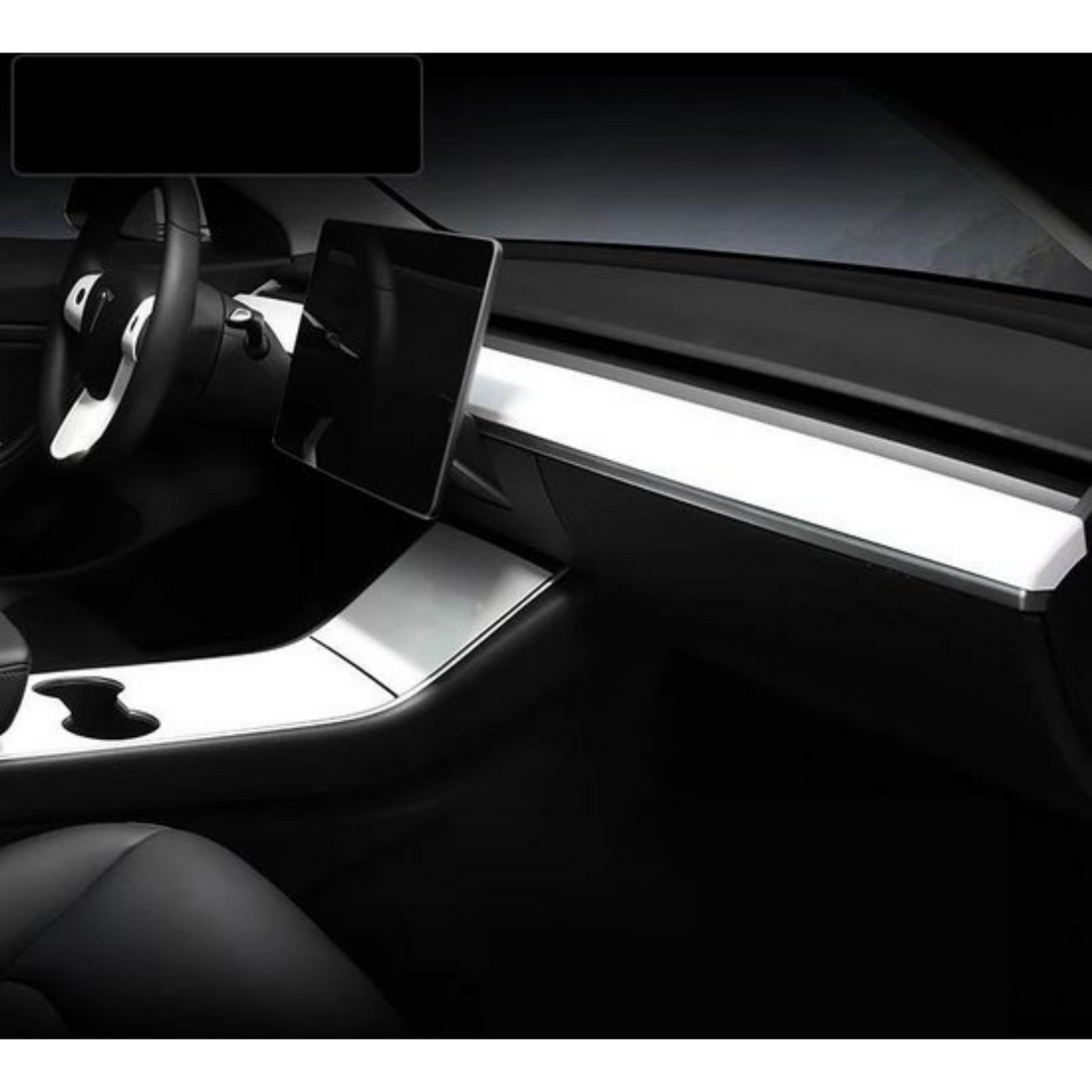 2024 Model 3 Highland Armaturenbrettabdeckung vorne –  Armaturenbrettabdeckung mit Wärmeisolierung für Tesla - Schwarz